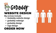 I will create professional godaddy website wix website design shopify wordpress website (1 page)